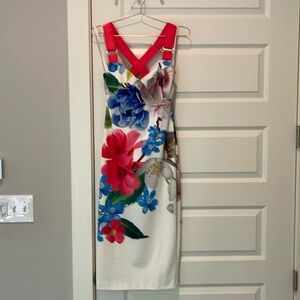 Ted Baker Floral BodyCon Dress
